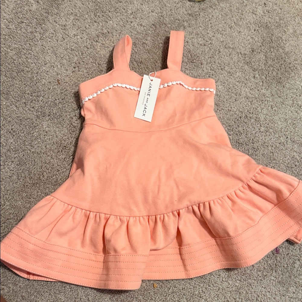 Janie & Jack coral dress
